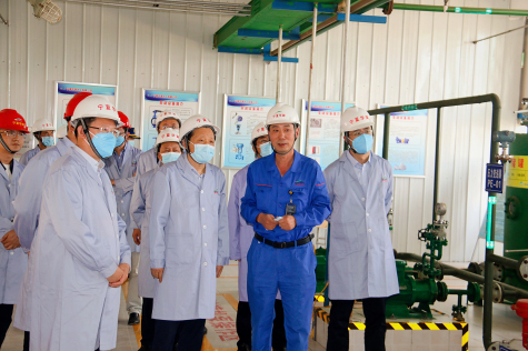 應(yīng)急管理部副部長(zhǎng)劉偉蒞臨寧夏華御調(diào)研指導(dǎo)安全生產(chǎn)工作