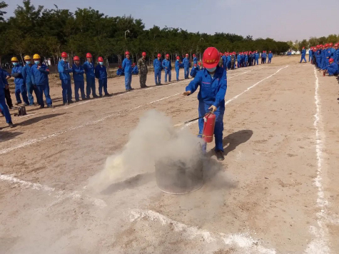 寧夏華御開展第五屆“消防技能大比武”活動
