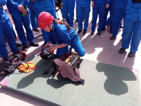 寧夏華御開展第五屆“消防技能大比武”活動