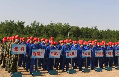 寧夏華御開展第五屆“消防技能大比武”活動