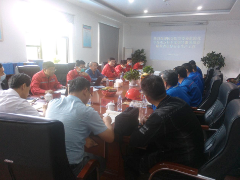 國務院安委辦危險化學品重點縣專家組到寧夏華御檢查指導安全生產工作