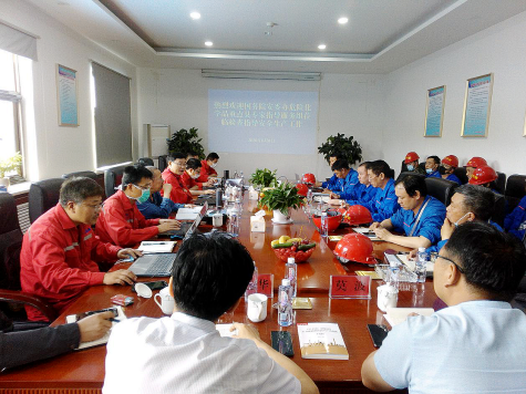 國務院安委辦危險化學品重點縣專家組到寧夏華御檢查指導安全生產工作