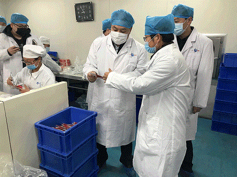 方舟制藥一線員工堅守崗位 防疫情,保生產(chǎn)