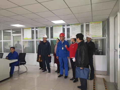 中衛市政協副主席呂玉蘭到寧夏華御調研化工產業發展工作