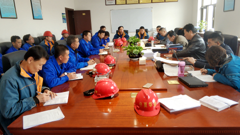 寧夏華御邀請自治區(qū)危化專家來公司指導服務安全生產工作