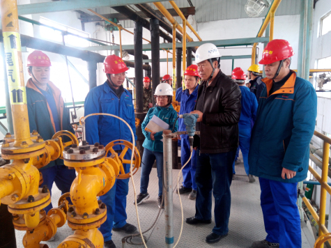 寧夏華御邀請自治區(qū)危化專家來公司指導服務安全生產工作