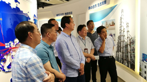 陜西銅川市市長(zhǎng)到訪蘇化科技園