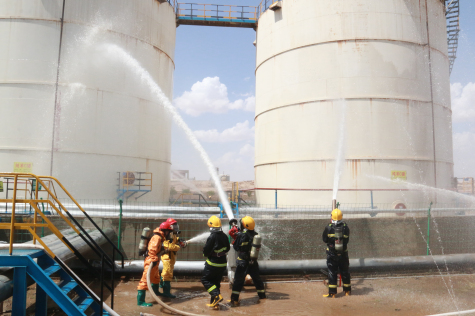 寧夏華御組織開展生產安全事故綜合應急演練