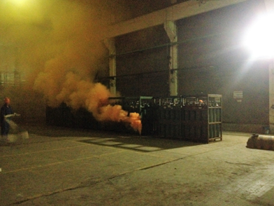 夜間演練、苦練內功